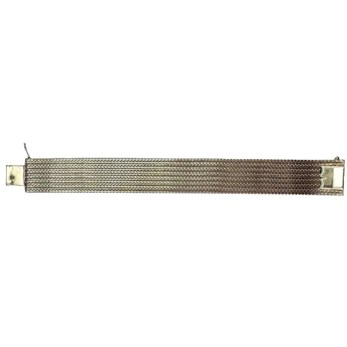 Bracelet Manchette en or jaune - Image 14