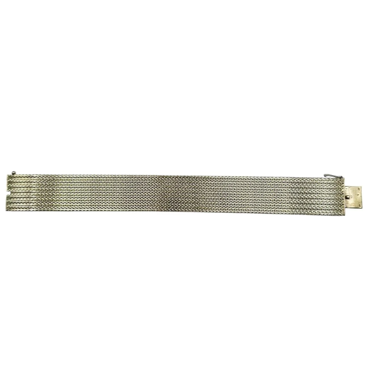 Bracelet Manchette en or jaune - Image 15
