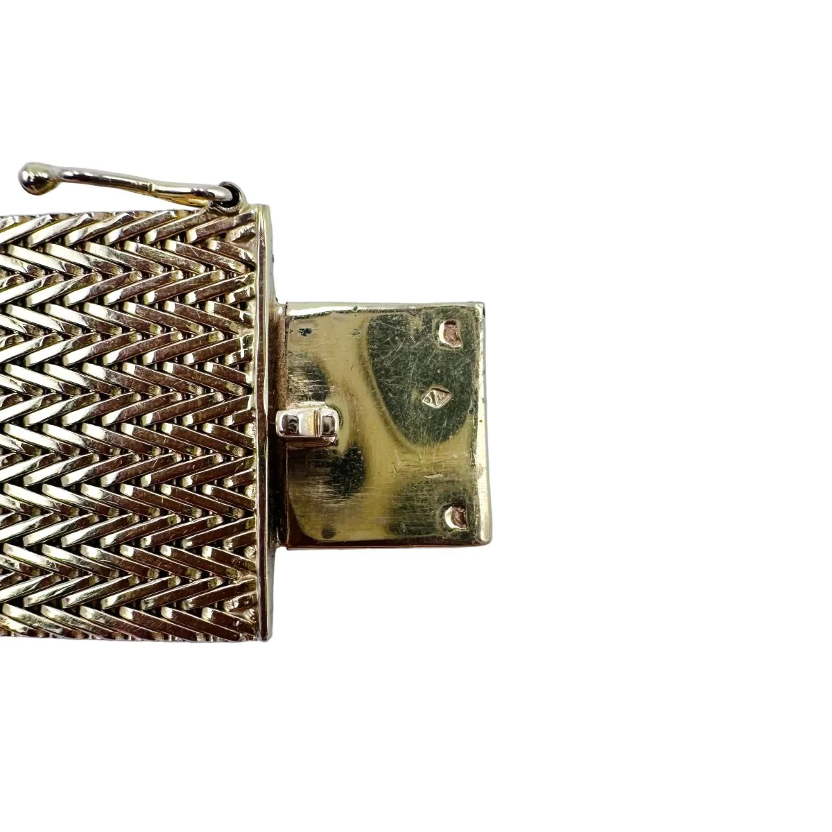 Bracelet Manchette en or jaune - Image 17