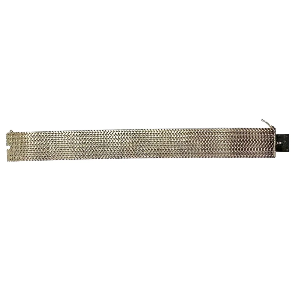Bracelet Manchette en or jaune - Image 18
