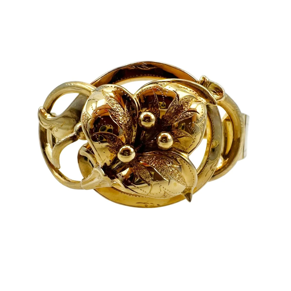 Bracelet Manchette en or jaune