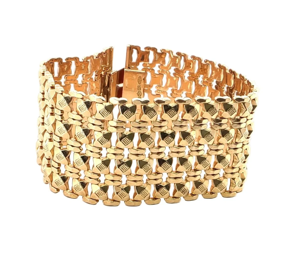 Bracelet Manchette en or jaune