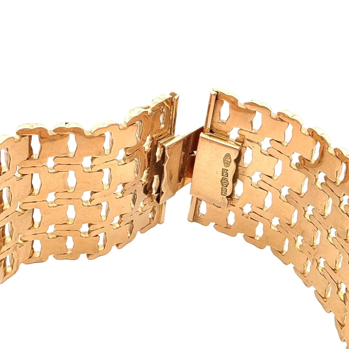 Bracelet Manchette en or jaune - Image 7