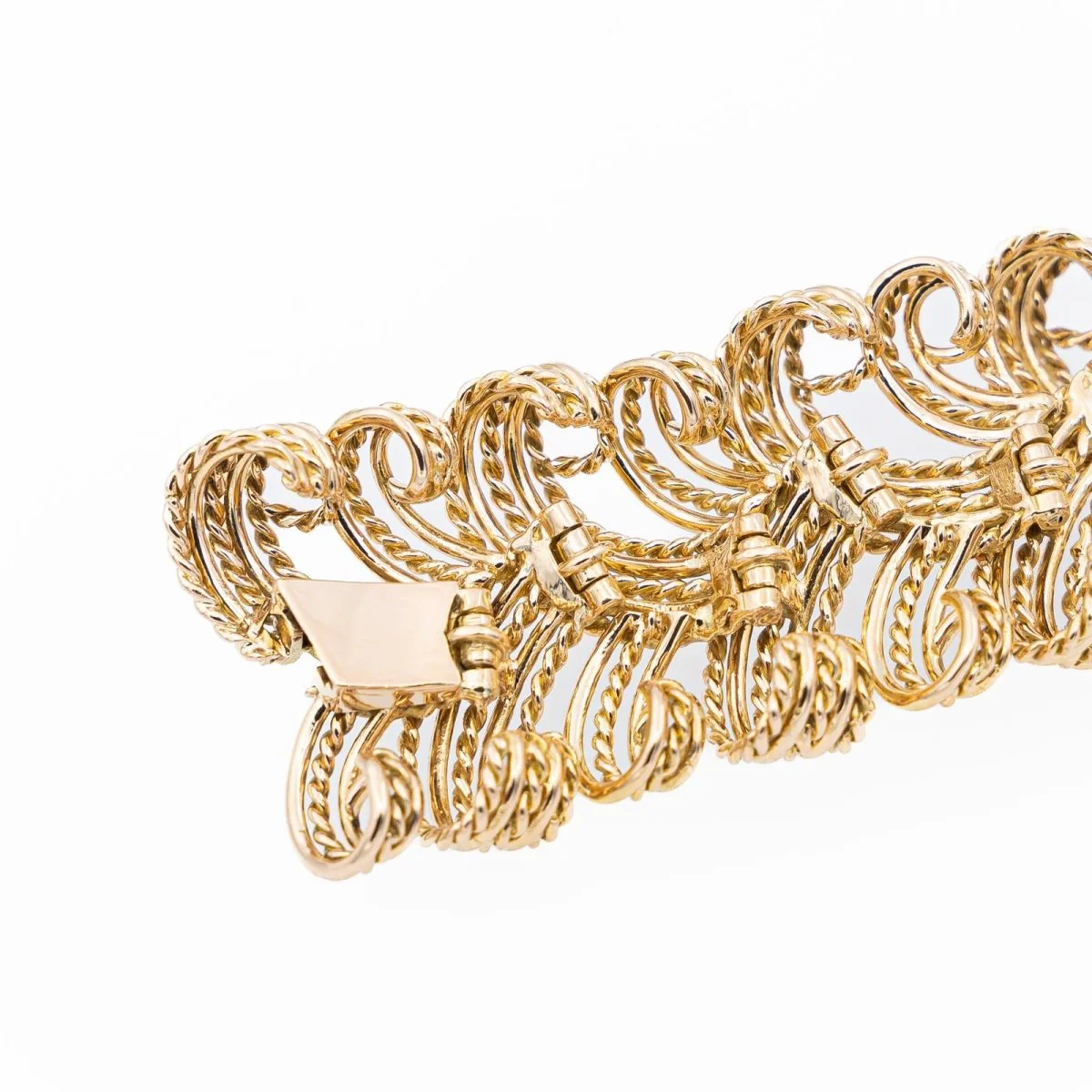 Bracelet manchette Or jaune - Image 6