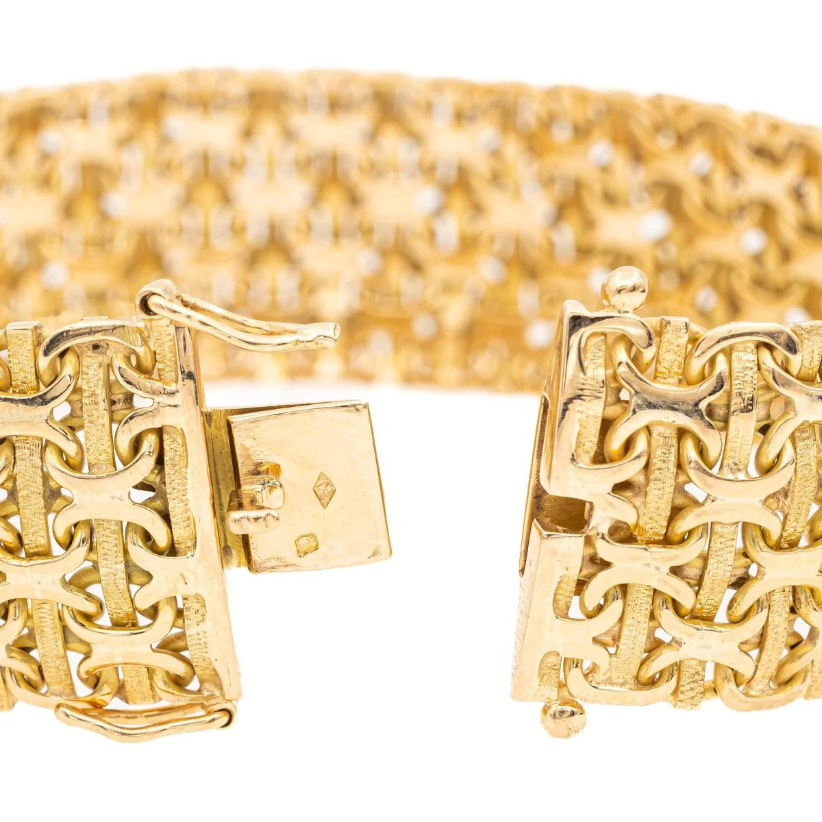 Bracelet Manchette Or jaune - Image 6