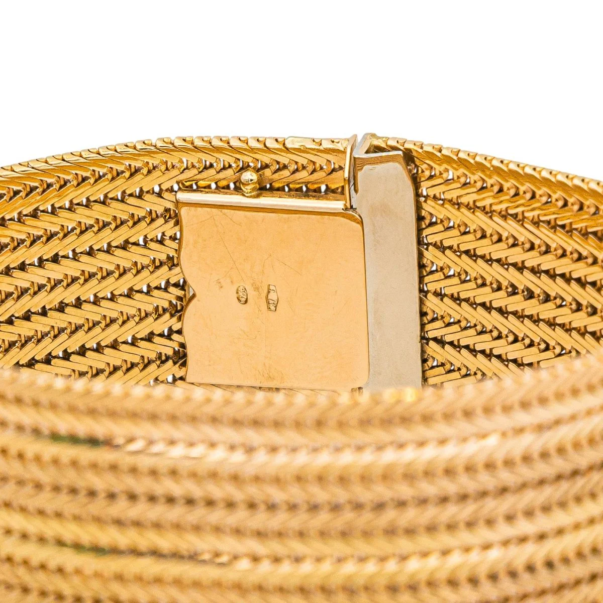 Bracelet Manchette en or jaune - Image 4