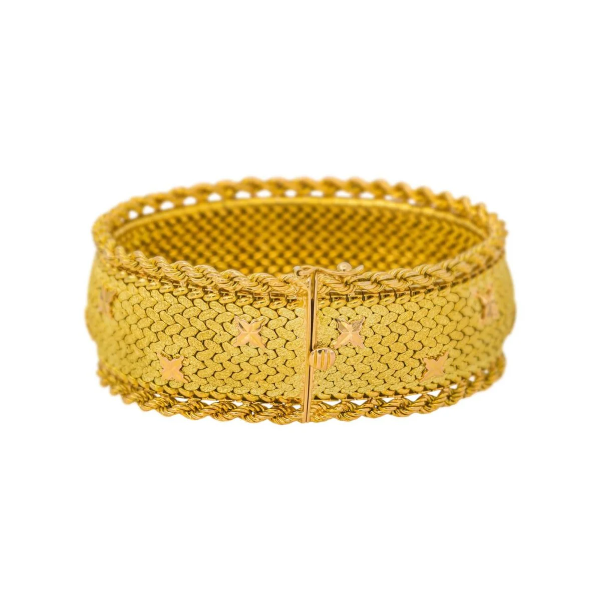 Bracelet Manchette en or jaune - Image 3