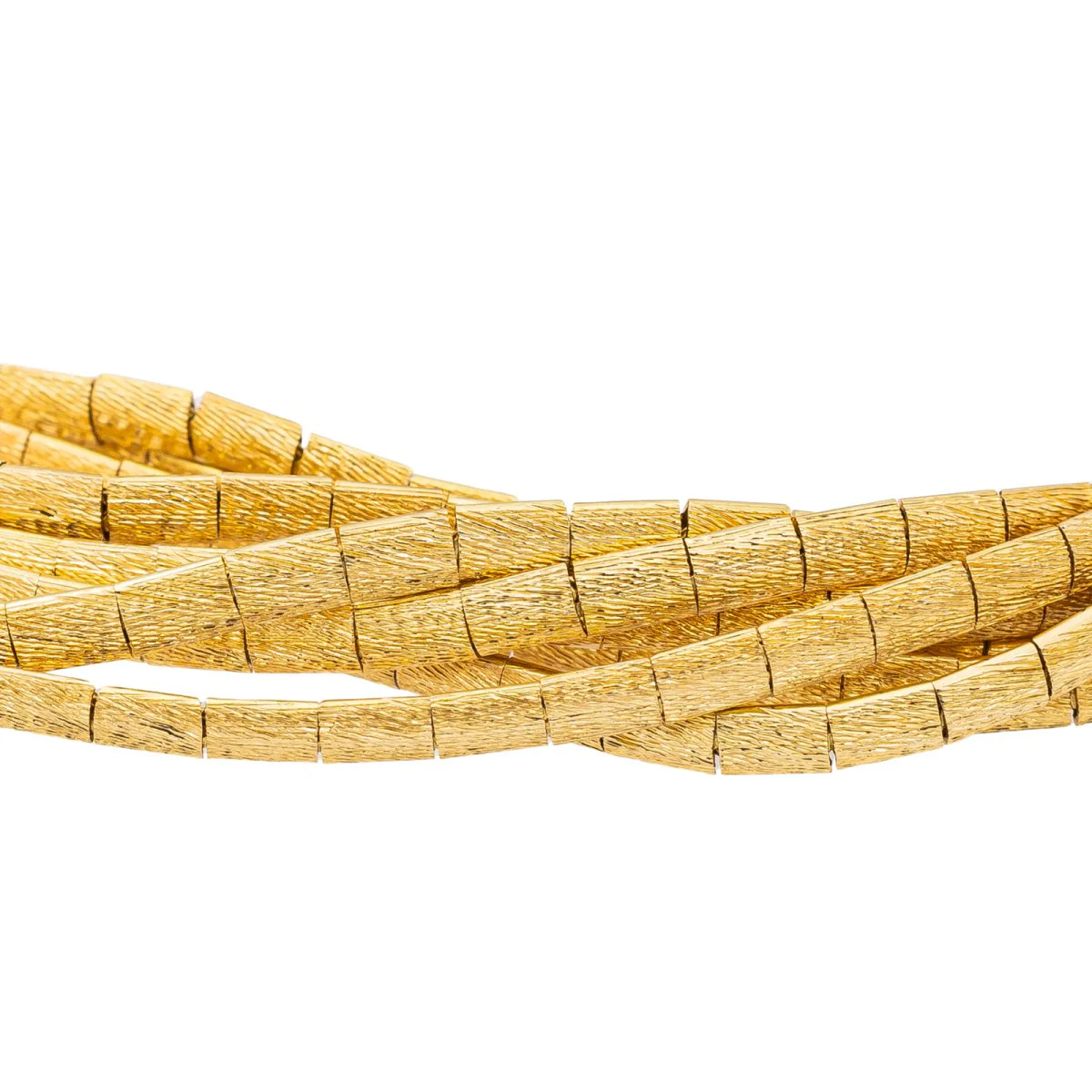 Bracelet Manchette en or jaune, saphirs et diamants - Image 3