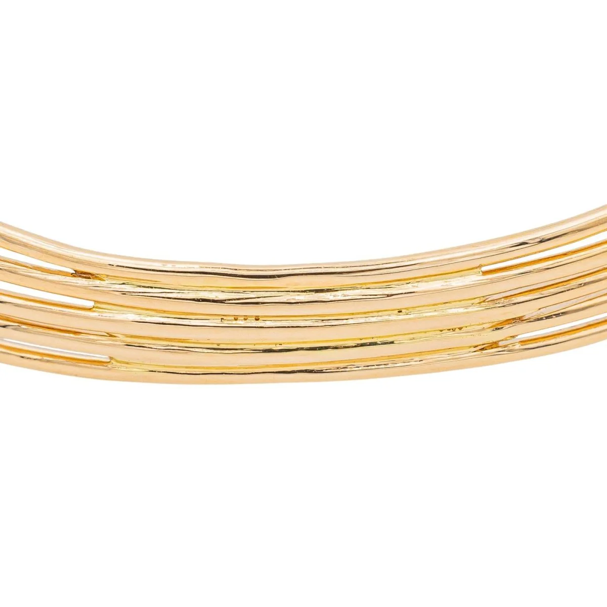 Bracelet Manchette Or jaune Diamant - Image 8