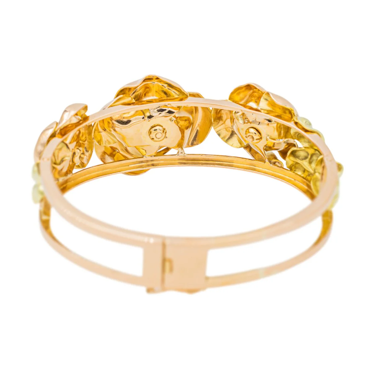 Bracelet Manchette Or rose Diamant - Image 4
