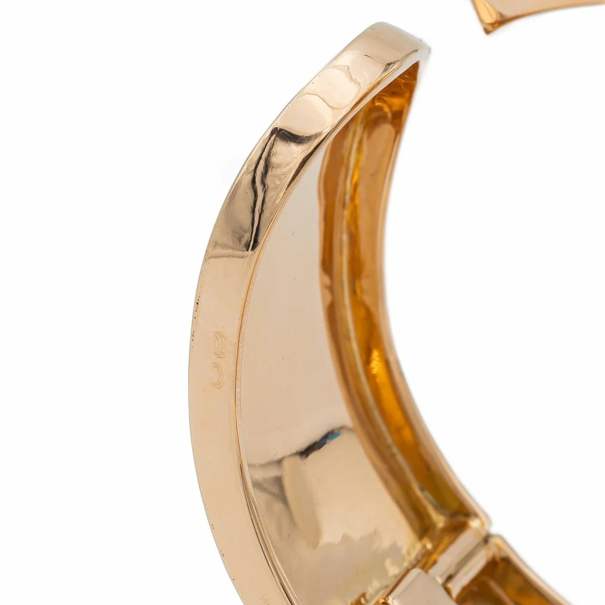 Bracelet Manchette Or rose Saphir - Image 7
