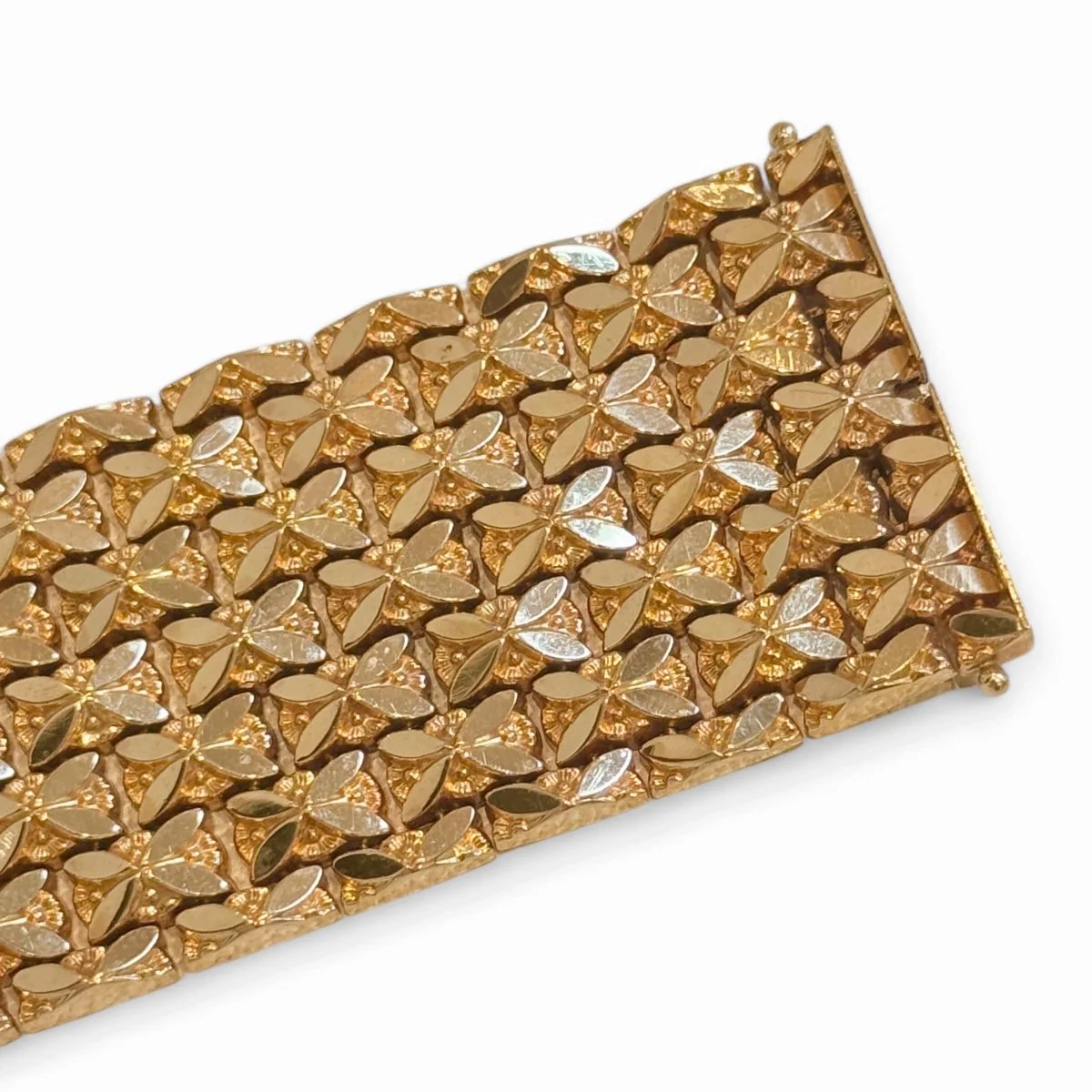 Bracelet Manchette en or jaune - Image 3