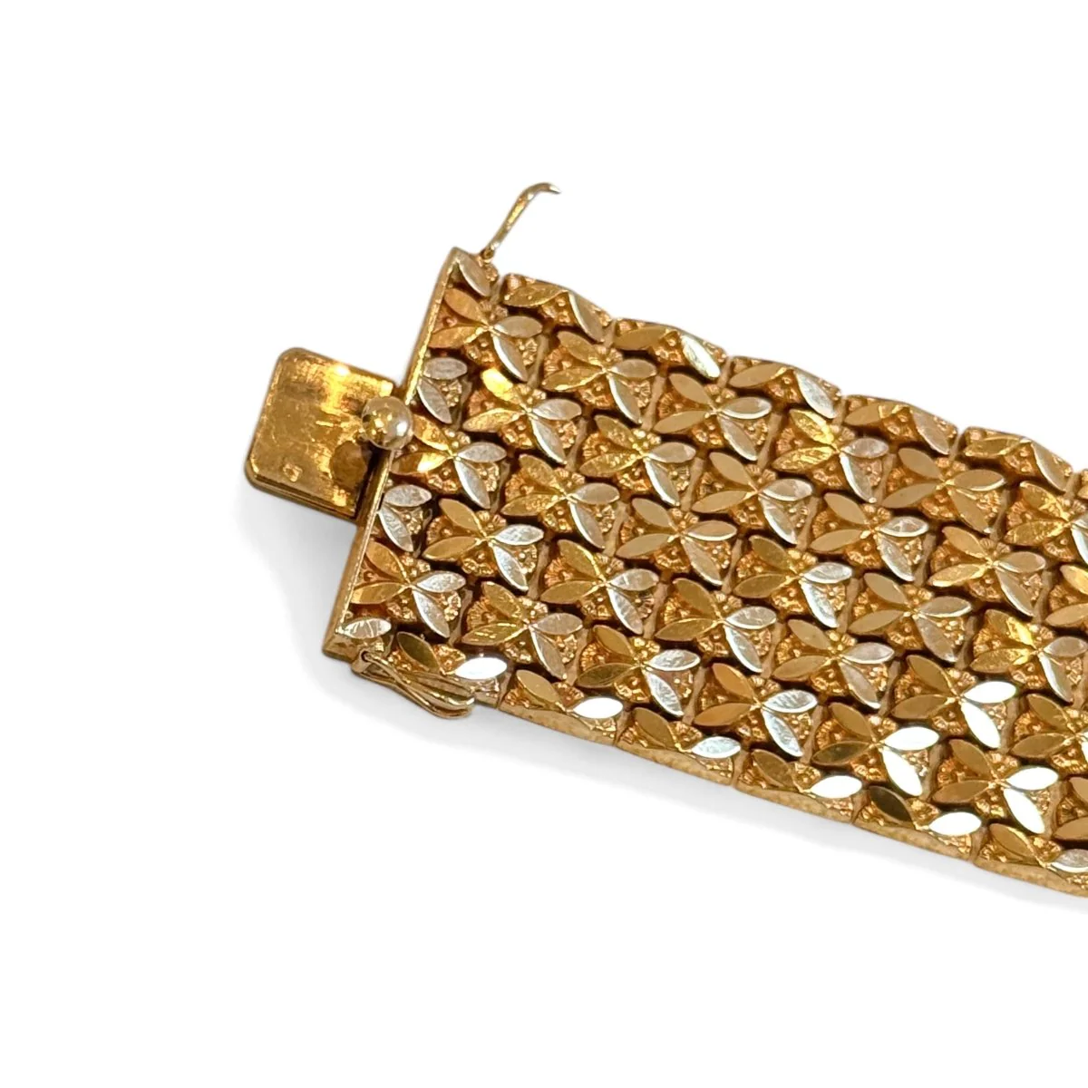 Bracelet Manchette en or jaune - Image 5