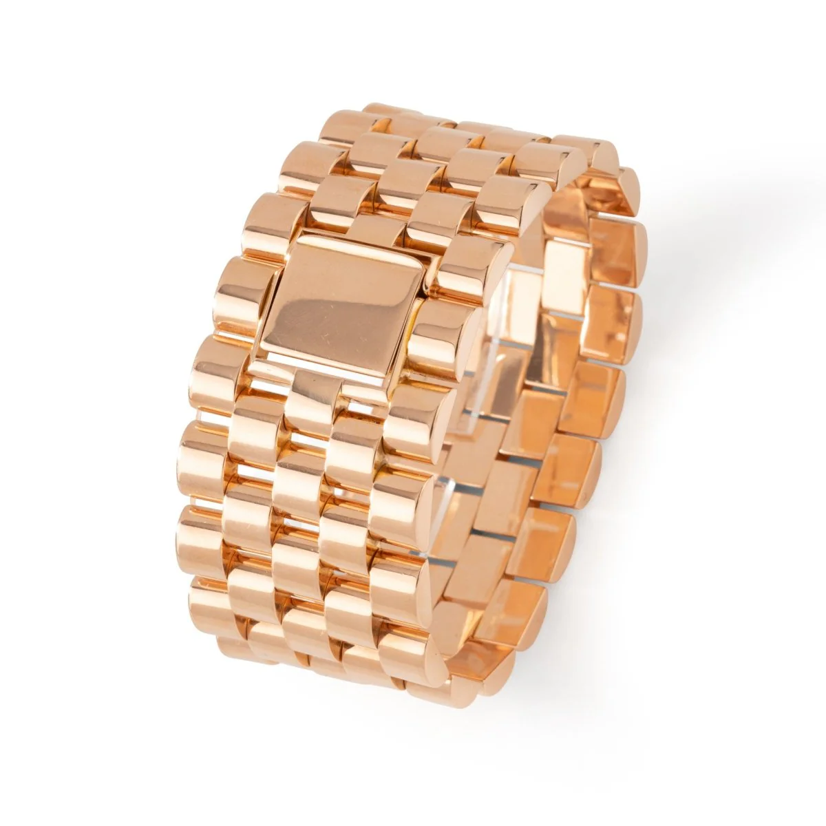 Bracelet Tank en or rose