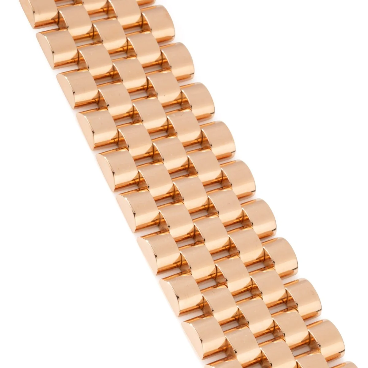 Bracelet Tank en or rose - Image 4