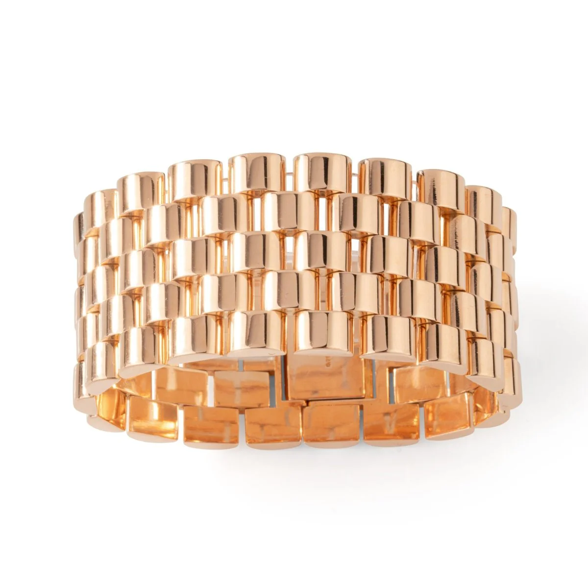 Bracelet Tank en or rose - Image 6
