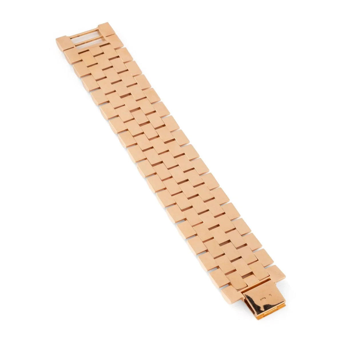 Bracelet Tank en or rose - Image 8