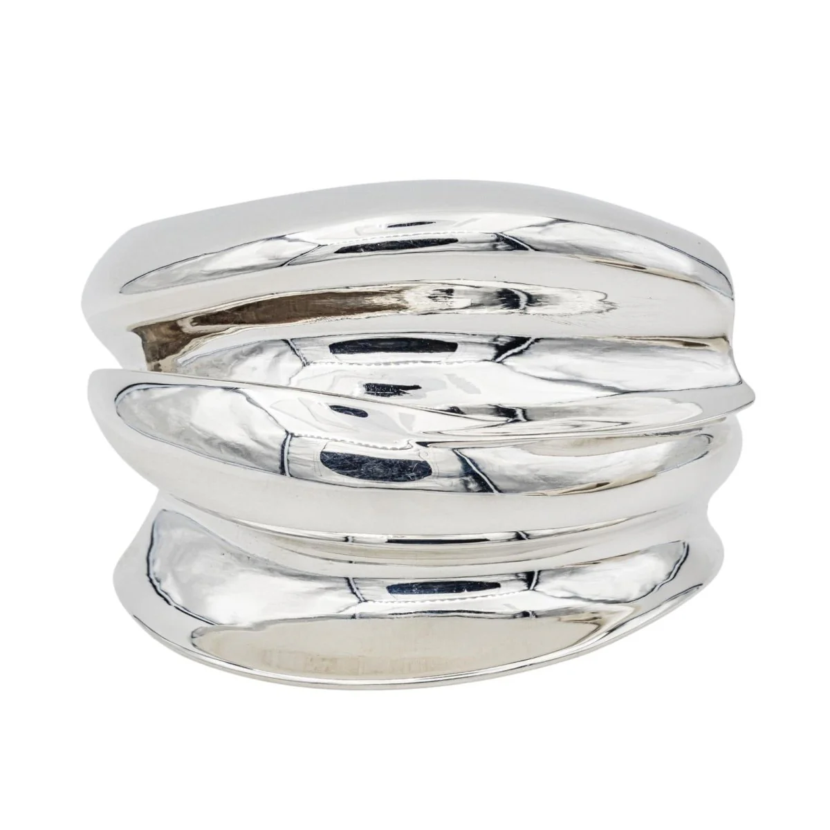 Bracelet Manchette TIFFANY & CO. par FRANK GEHRY en argent