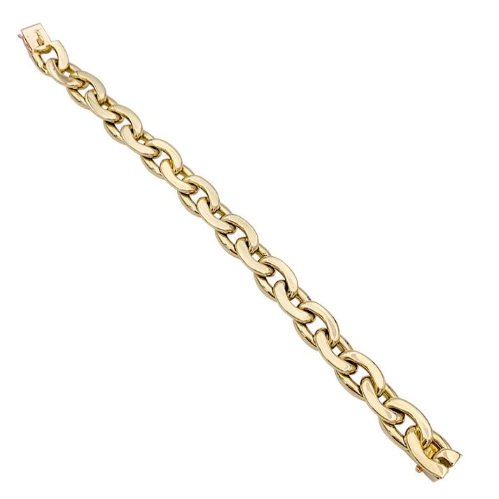 Bracelet Maille MAUBOUSSIN "Haricot" en or jaune - Image 4