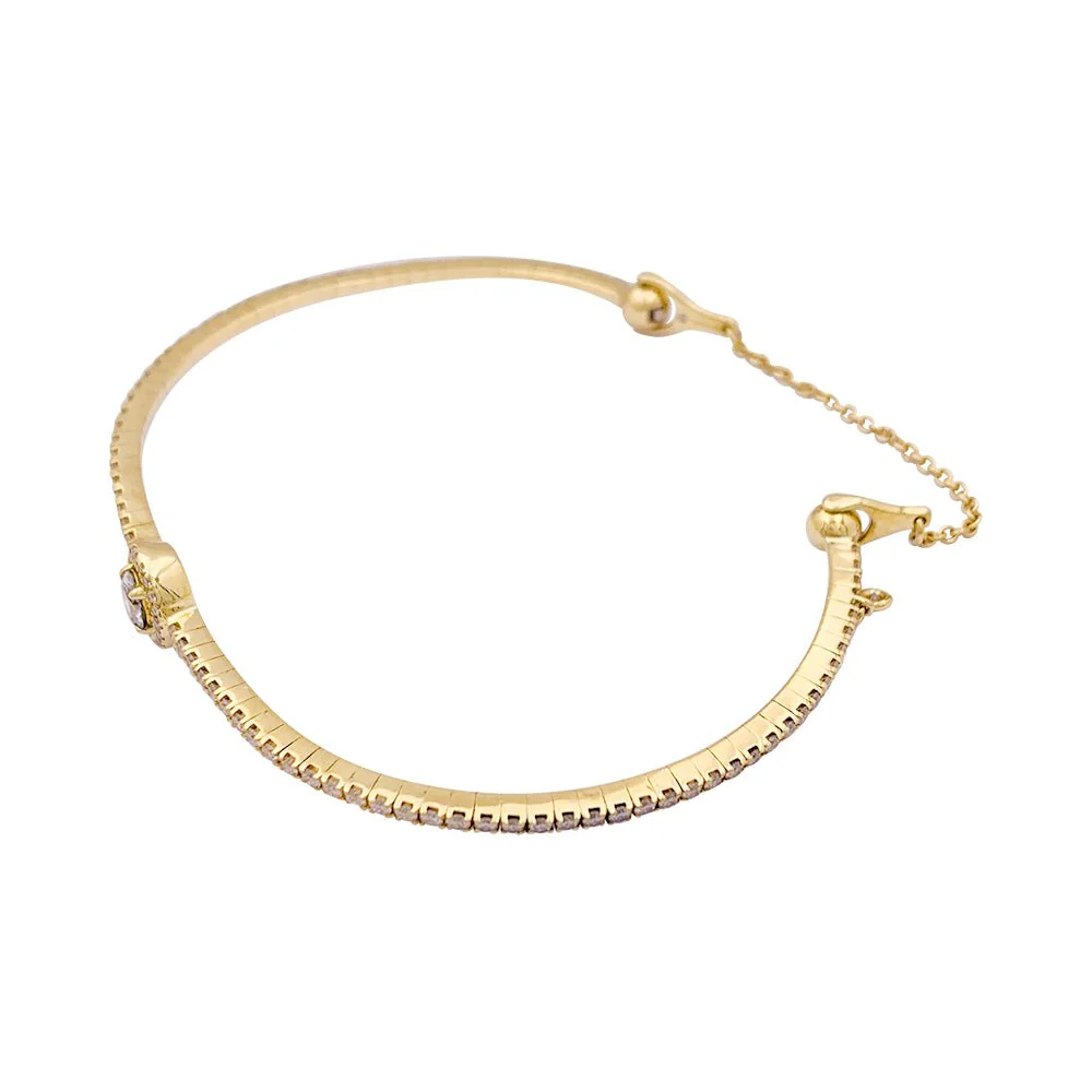 Bracelet MESSIKA "Glam'Azone" en or jaune et diamants - Image 3