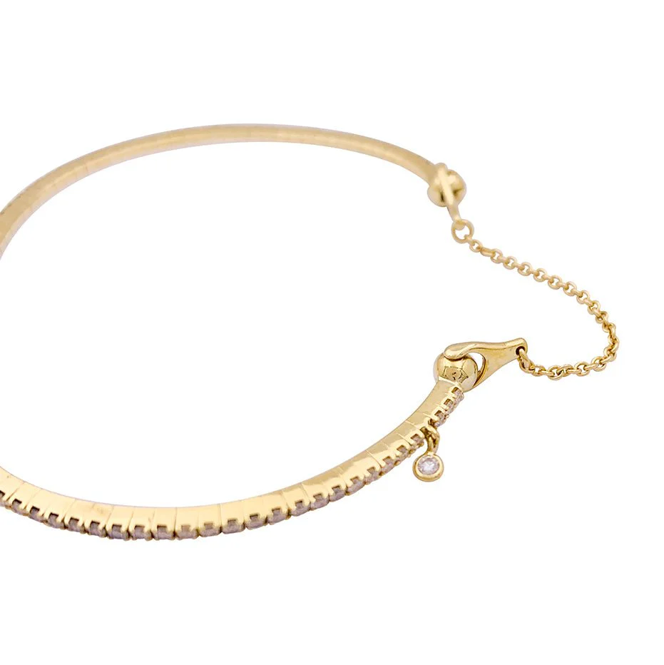 Bracelet MESSIKA "Glam'Azone" en or jaune et diamants - Image 5