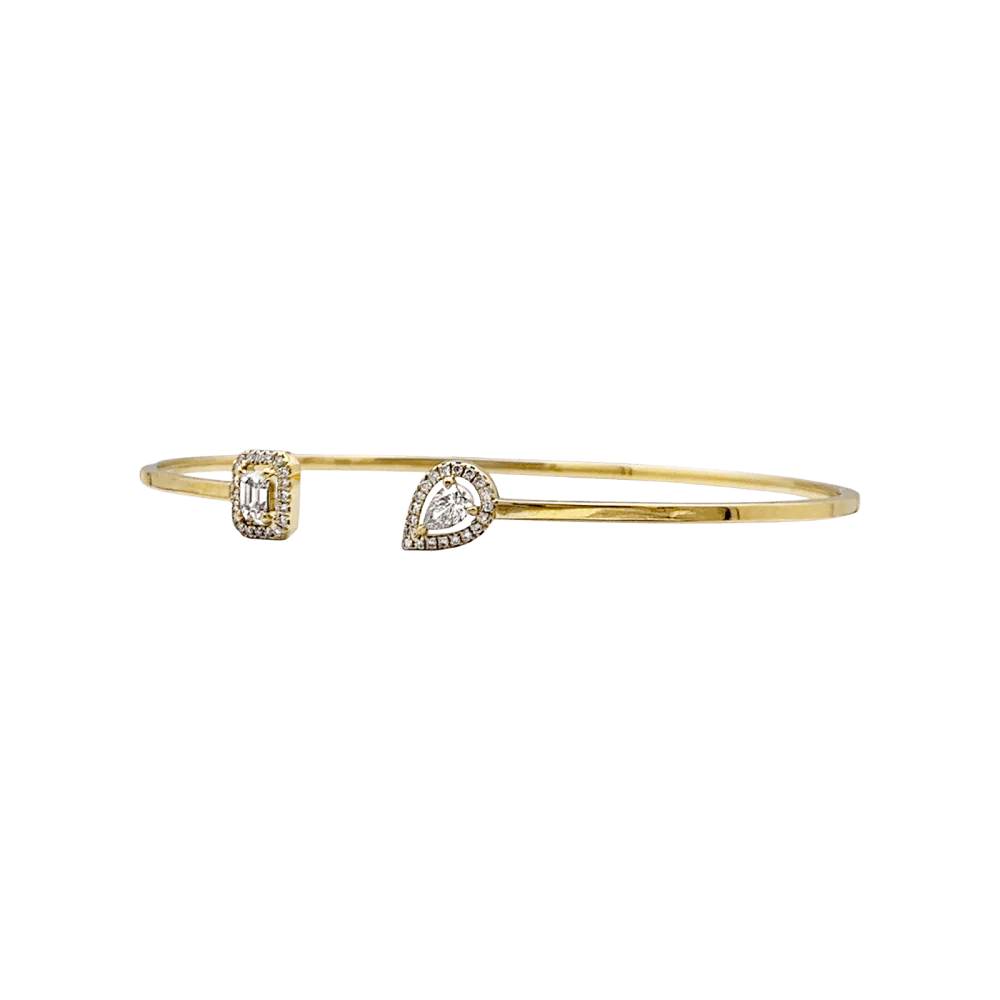 Bracelet Jonc MESSIKA "Flex Toi & Moi My Twin" en or jaune et diamants - Image 3