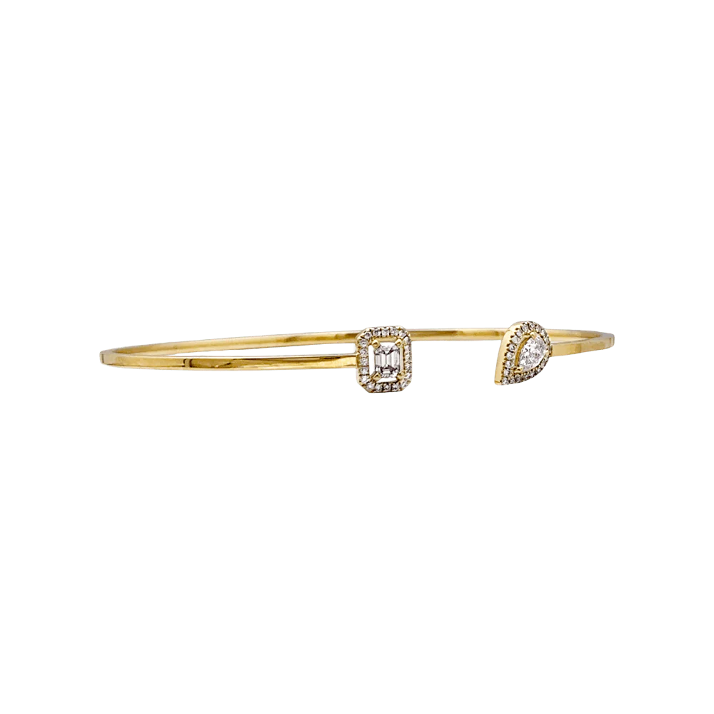 Bracelet Jonc MESSIKA "Flex Toi & Moi My Twin" en or jaune et diamants - Image 5