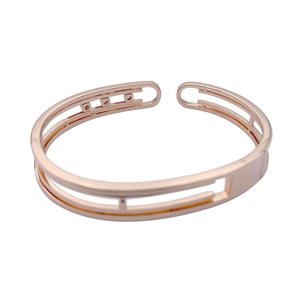 Bracelet Messika ,"Move 10th Anniversary", or rose et diamants - Image 3