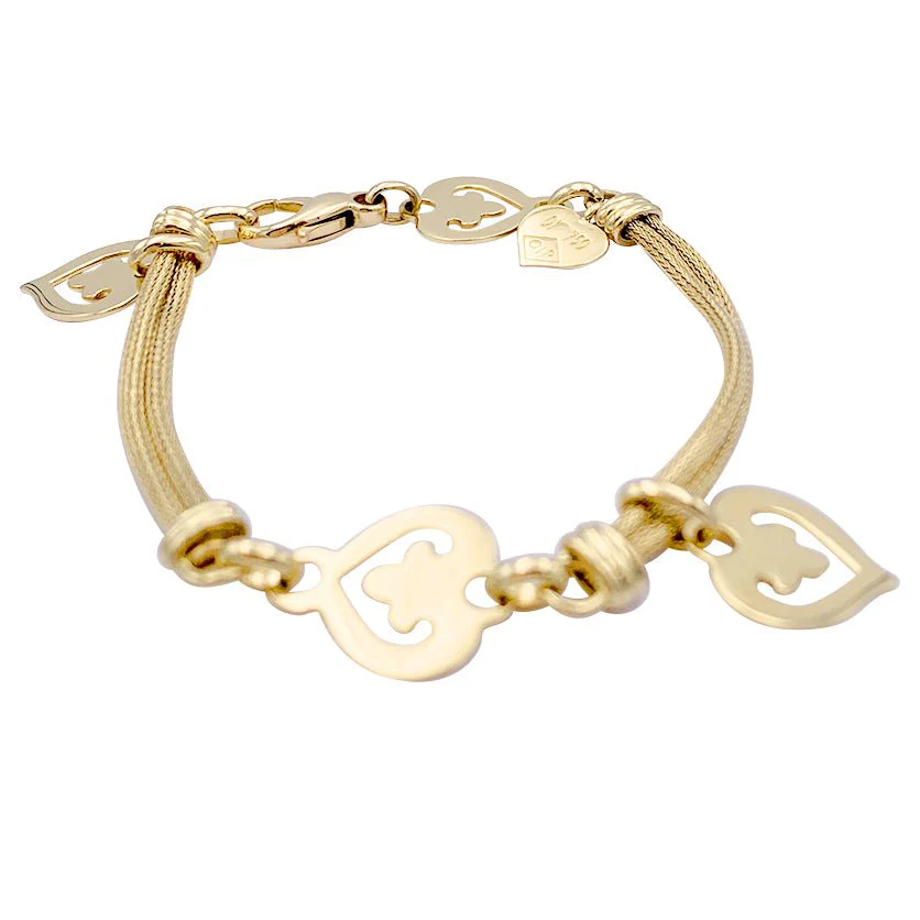 Bracelet O.J. PERRIN "Légende" en or jaune