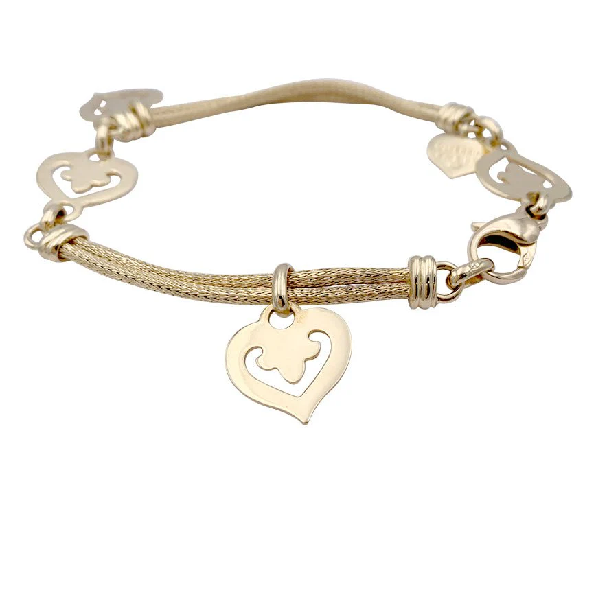 Bracelet O.J. PERRIN "Légende" en or jaune - Image 5