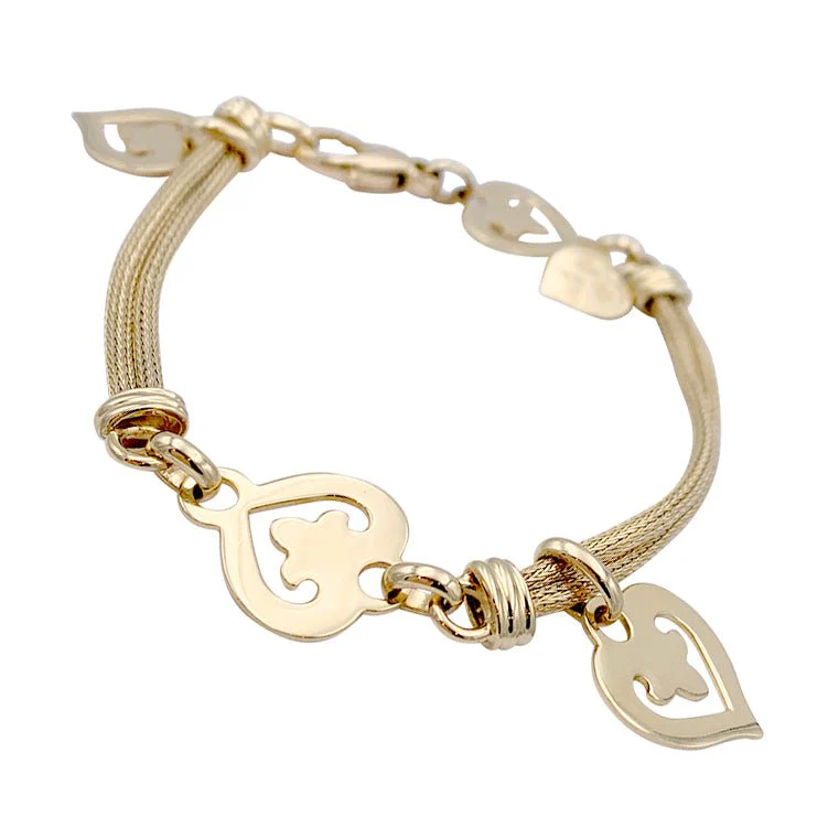 Bracelet O.J. PERRIN "Légende" en or jaune - Image 6