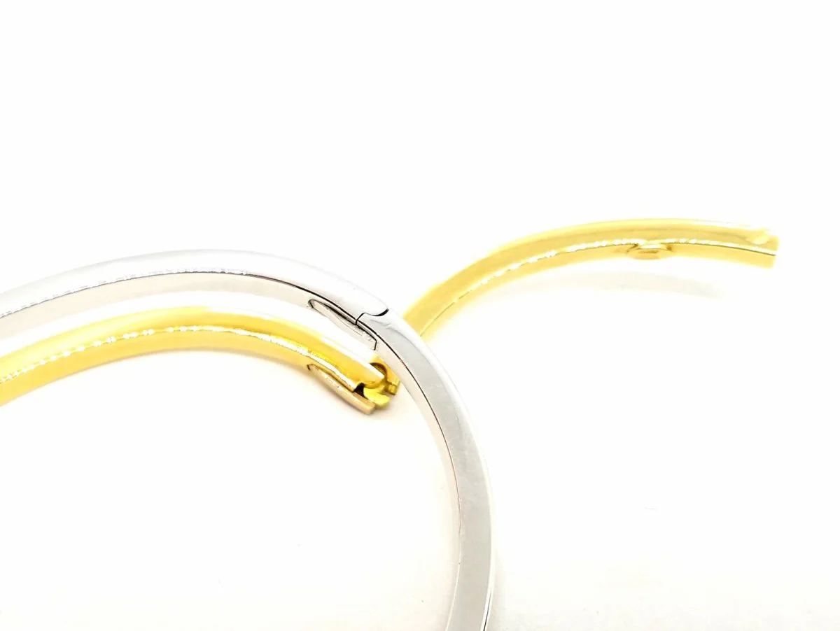 Bracelet serpentin en 2 ors - Image 11