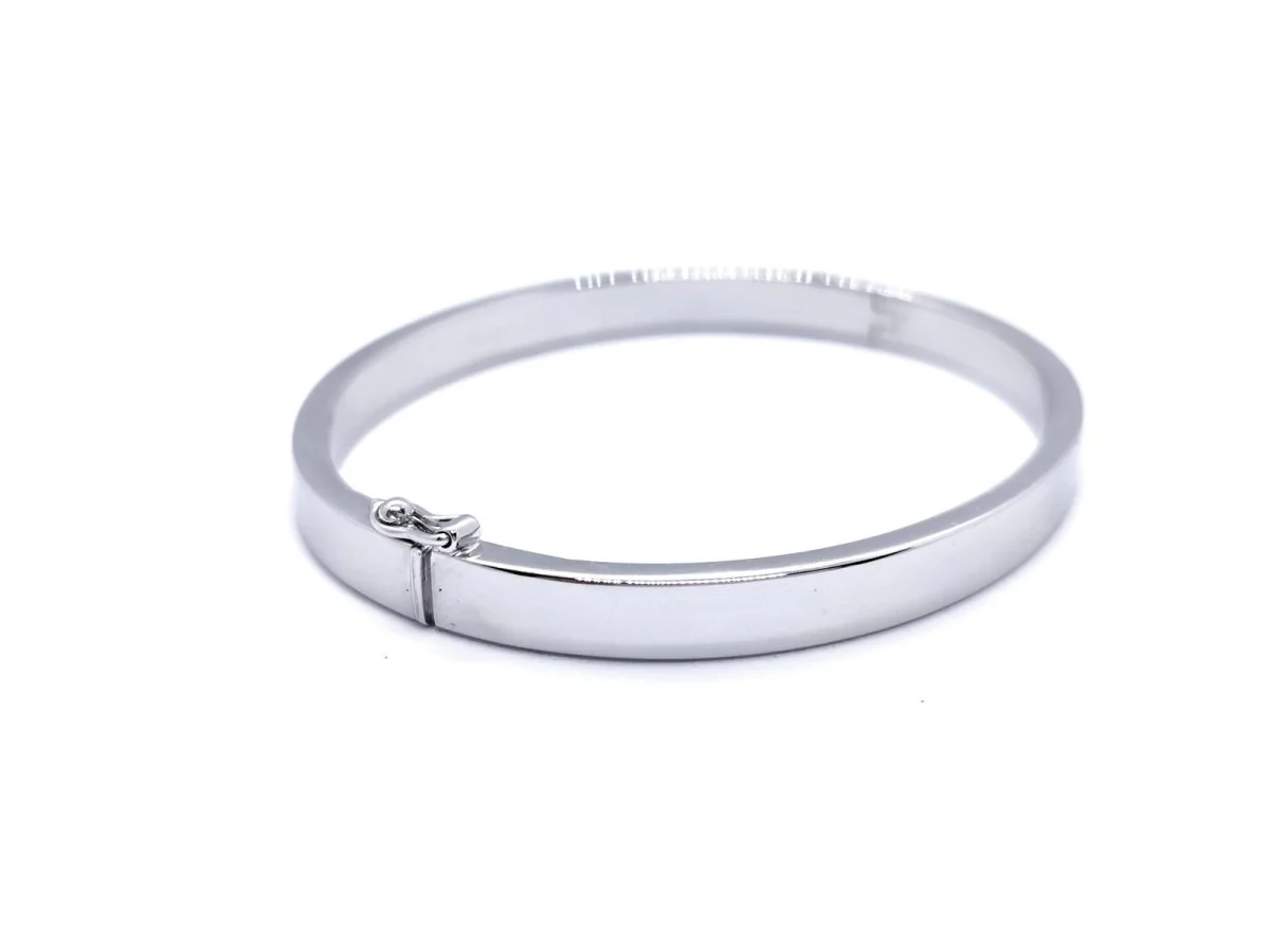 Bracelet Or blanc - Image 8