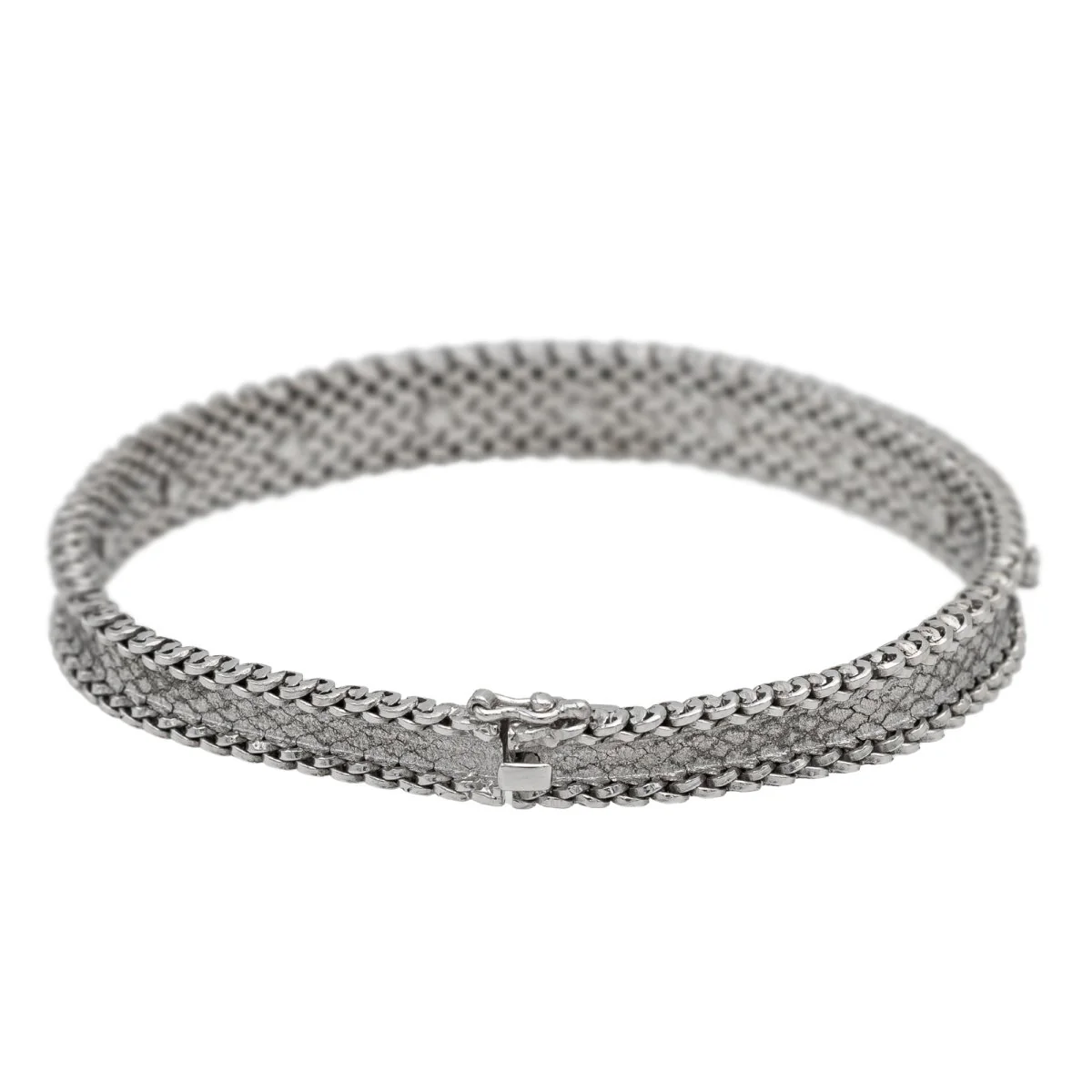 Bracelet Or blanc Diamant - Image 5
