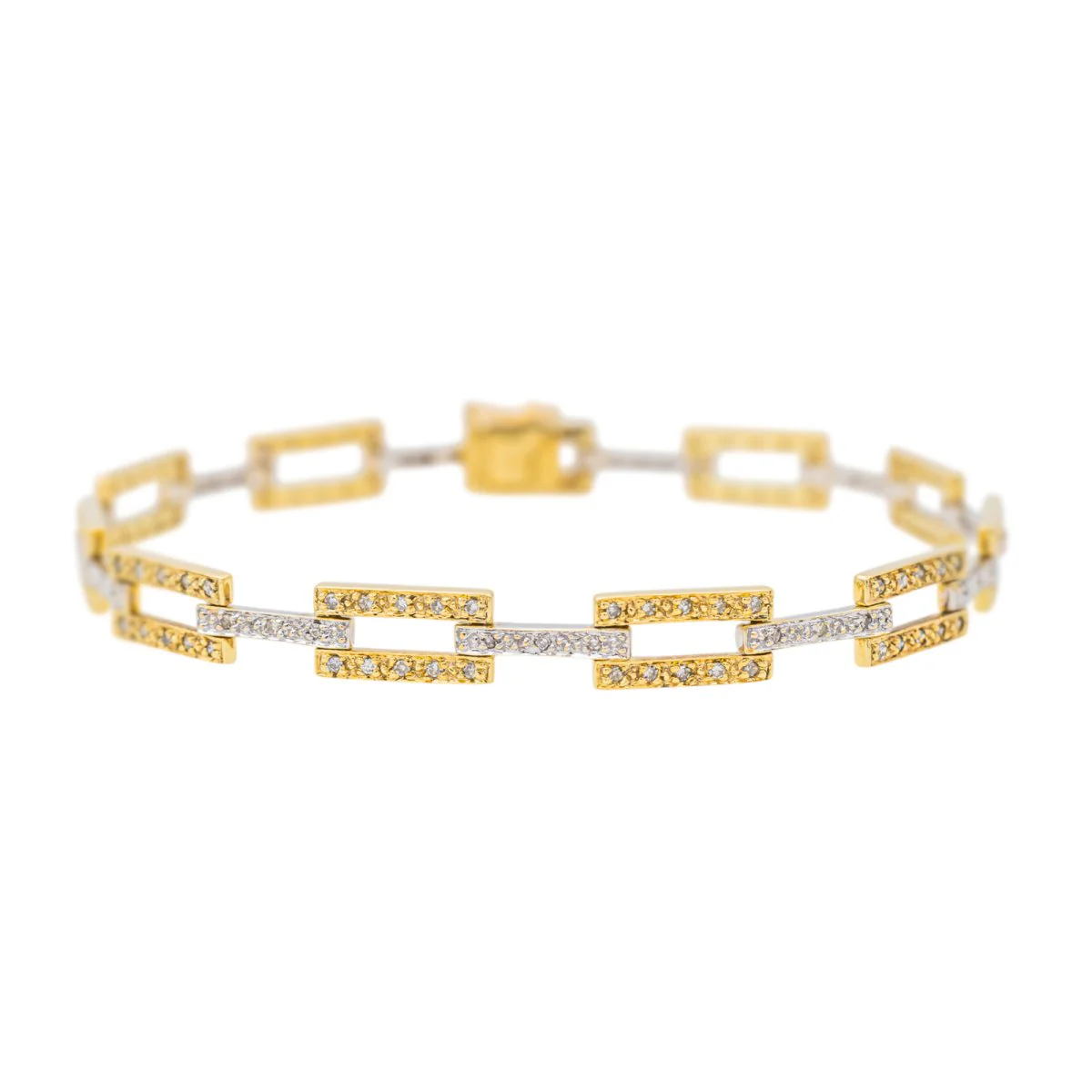 Bracelet Or blanc Diamant