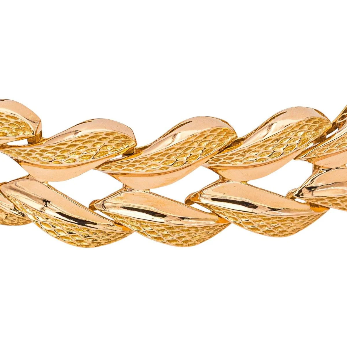 Bracelet Maille en or jaune - Image 5