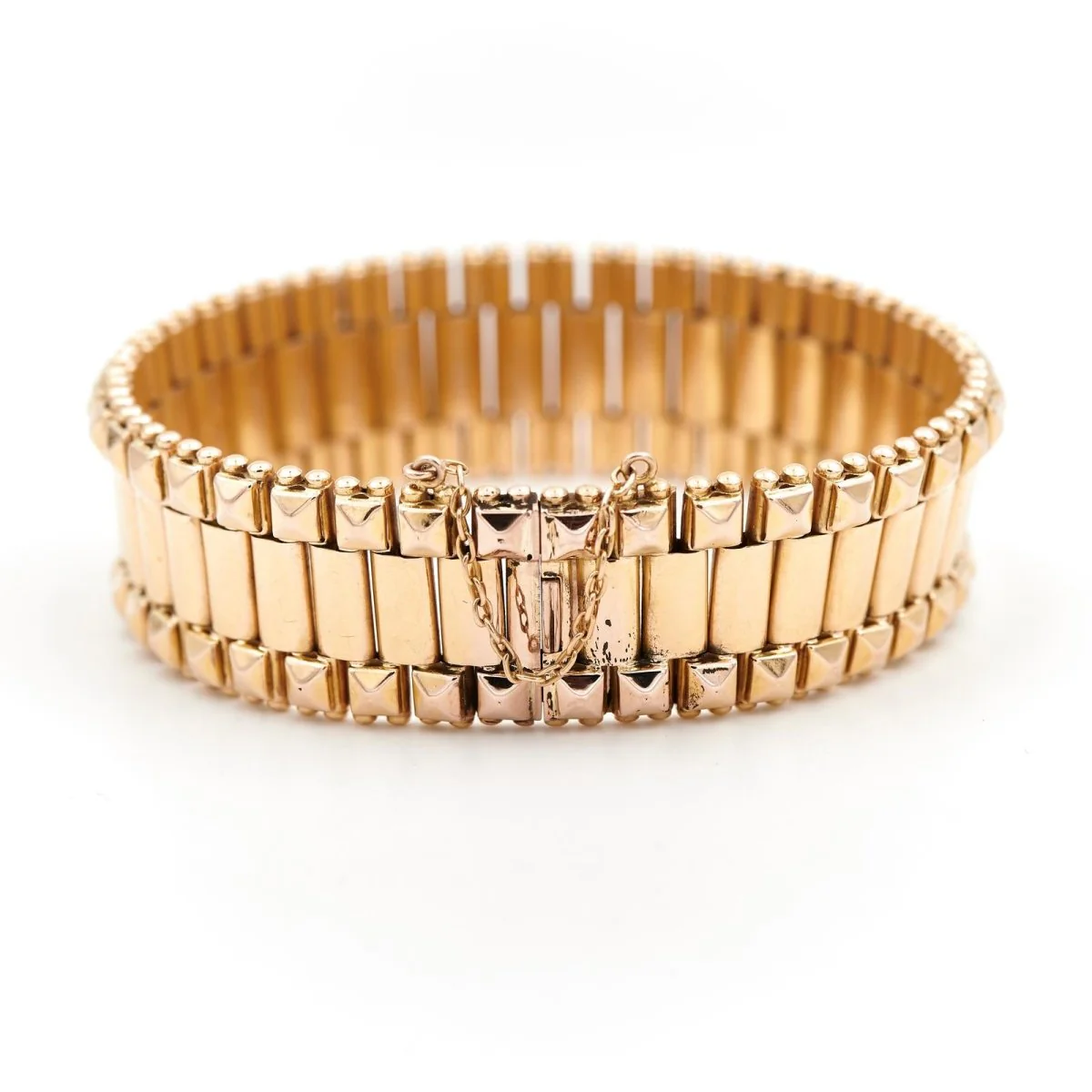 Bracelet Maille en or jaune - Image 6