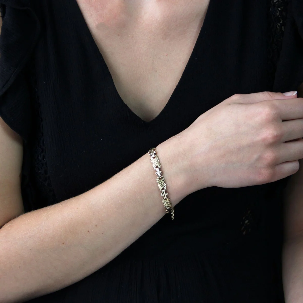 Bracelet Souple en or jaune - Image 2