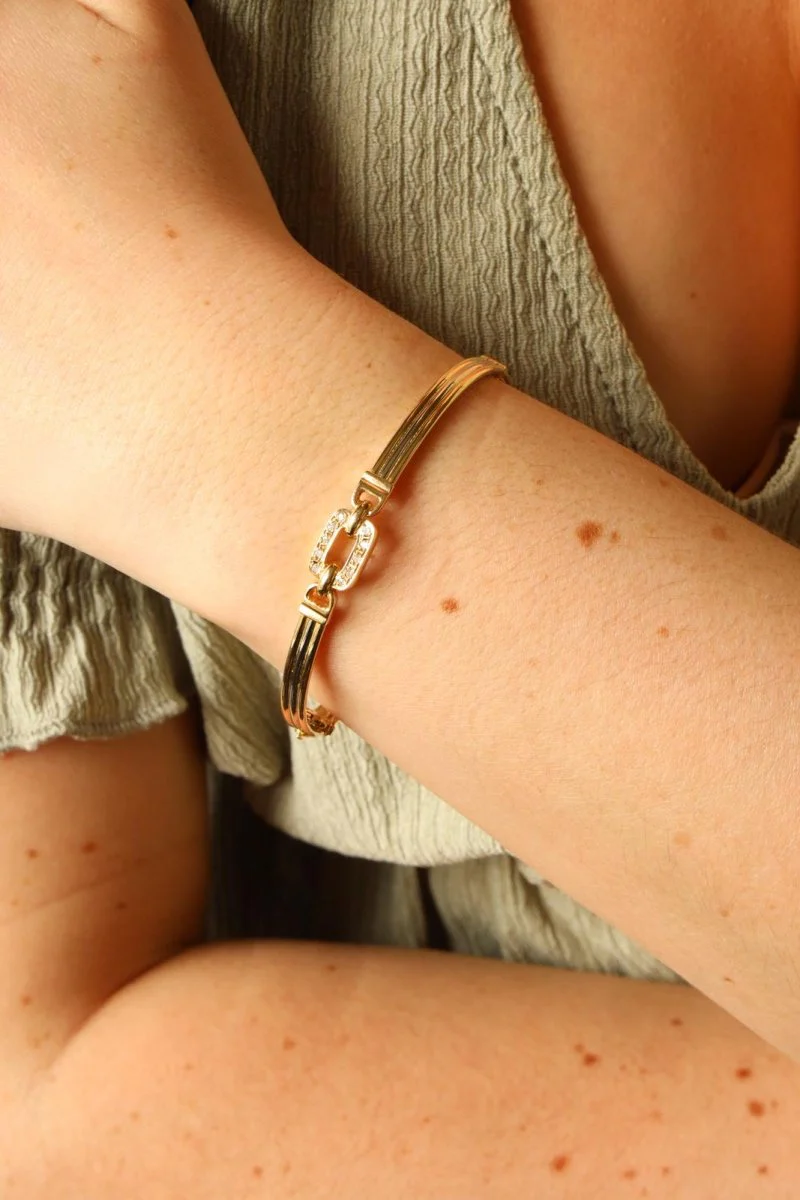 Bracelet Or jaune Diamant - Image 2