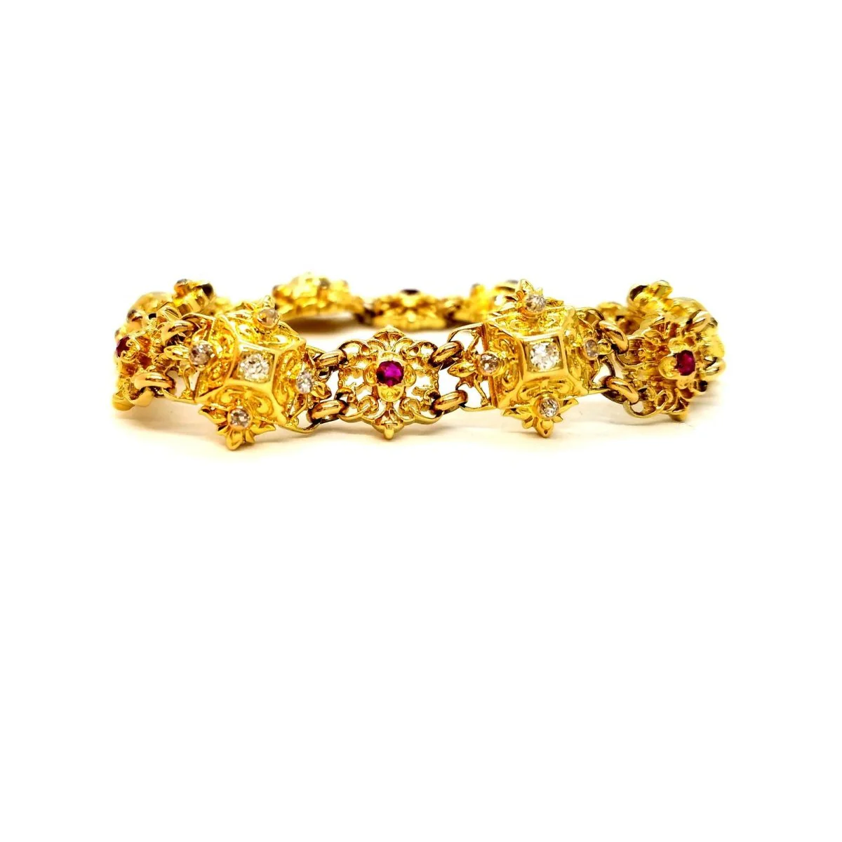 Bracelet Or jaune Diamant - Image 3