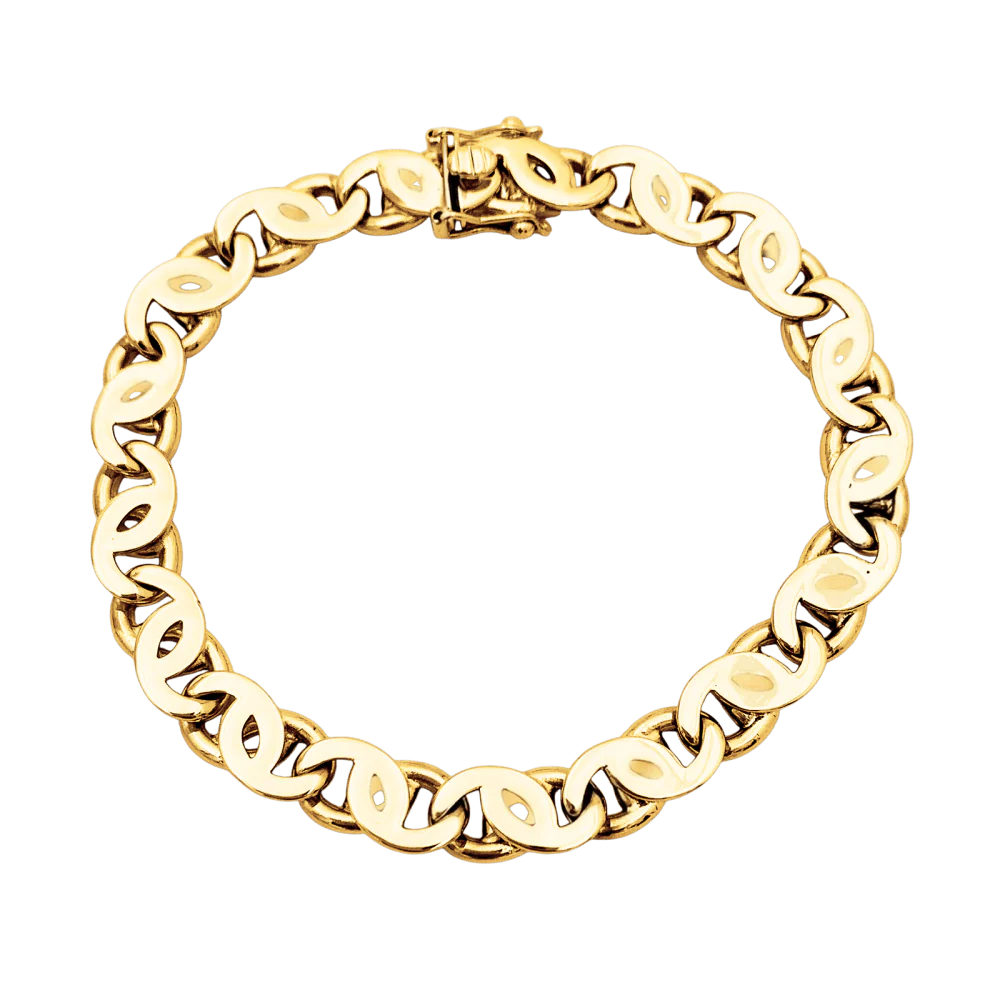 Bracelet Maille en or jaune