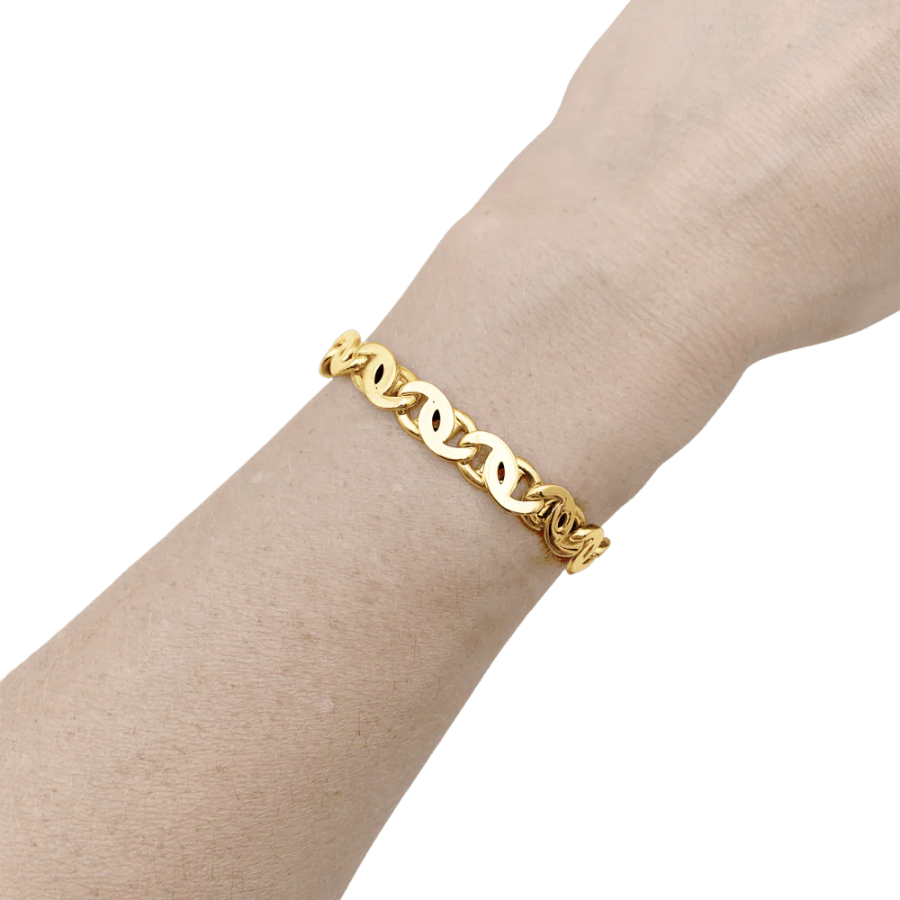 Bracelet Maille en or jaune - Image 2