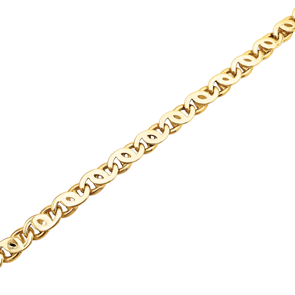 Bracelet Maille en or jaune - Image 3