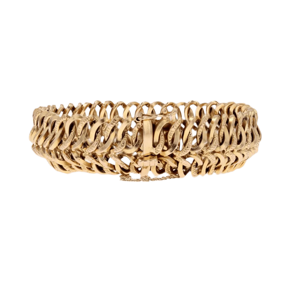 Bracelet Souple en or jaune - Image 4
