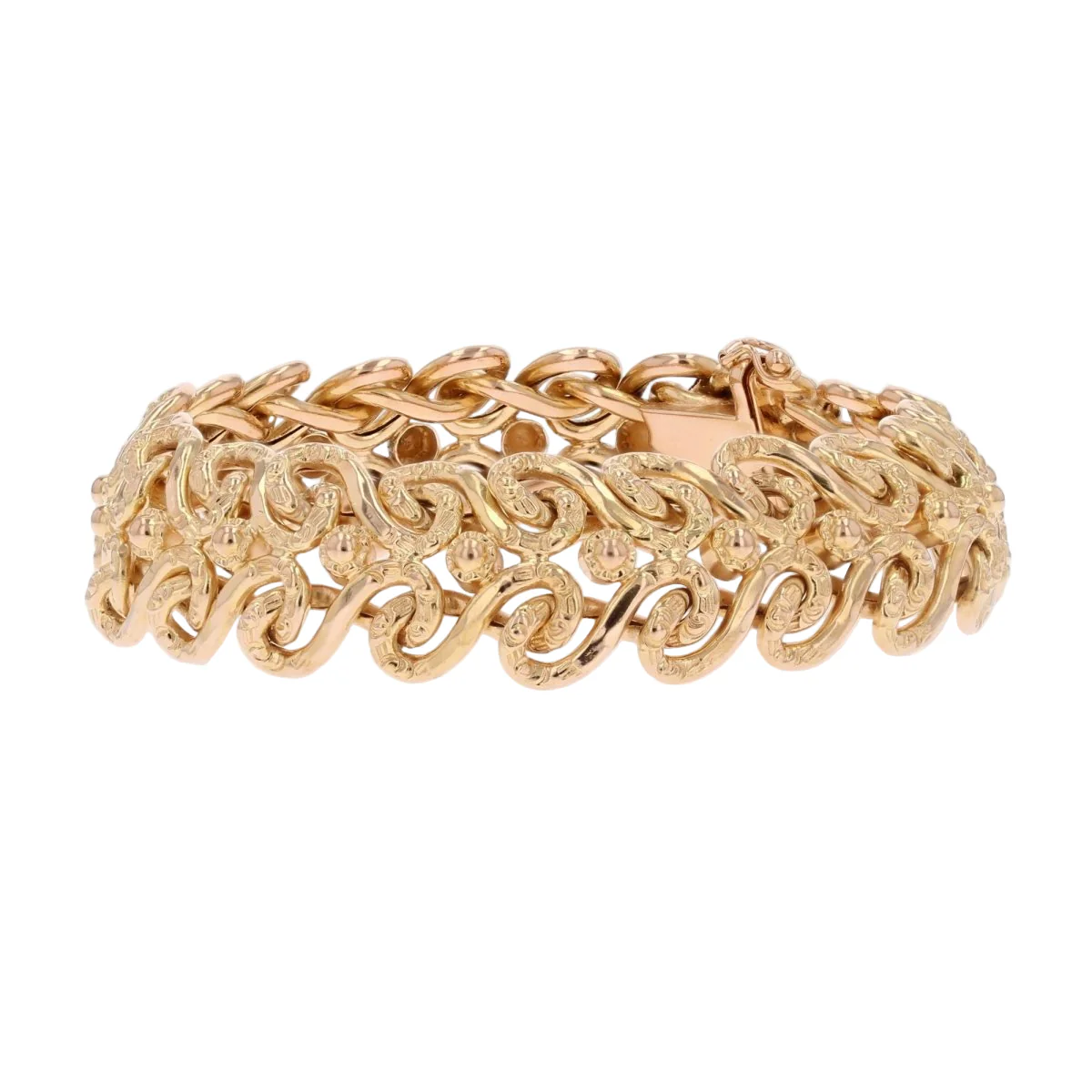 Bracelet Maille en or jaune