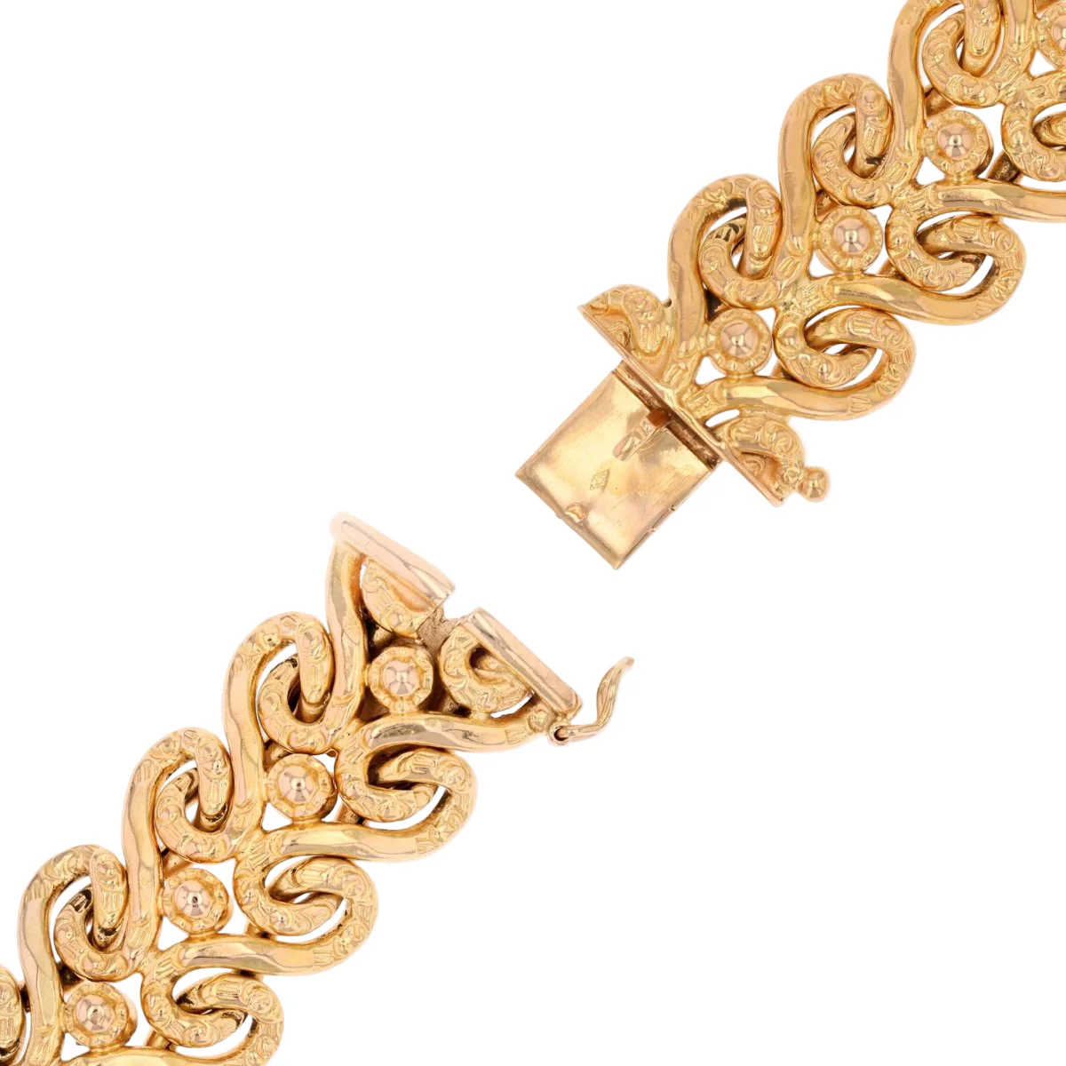Bracelet Maille en or jaune - Image 5