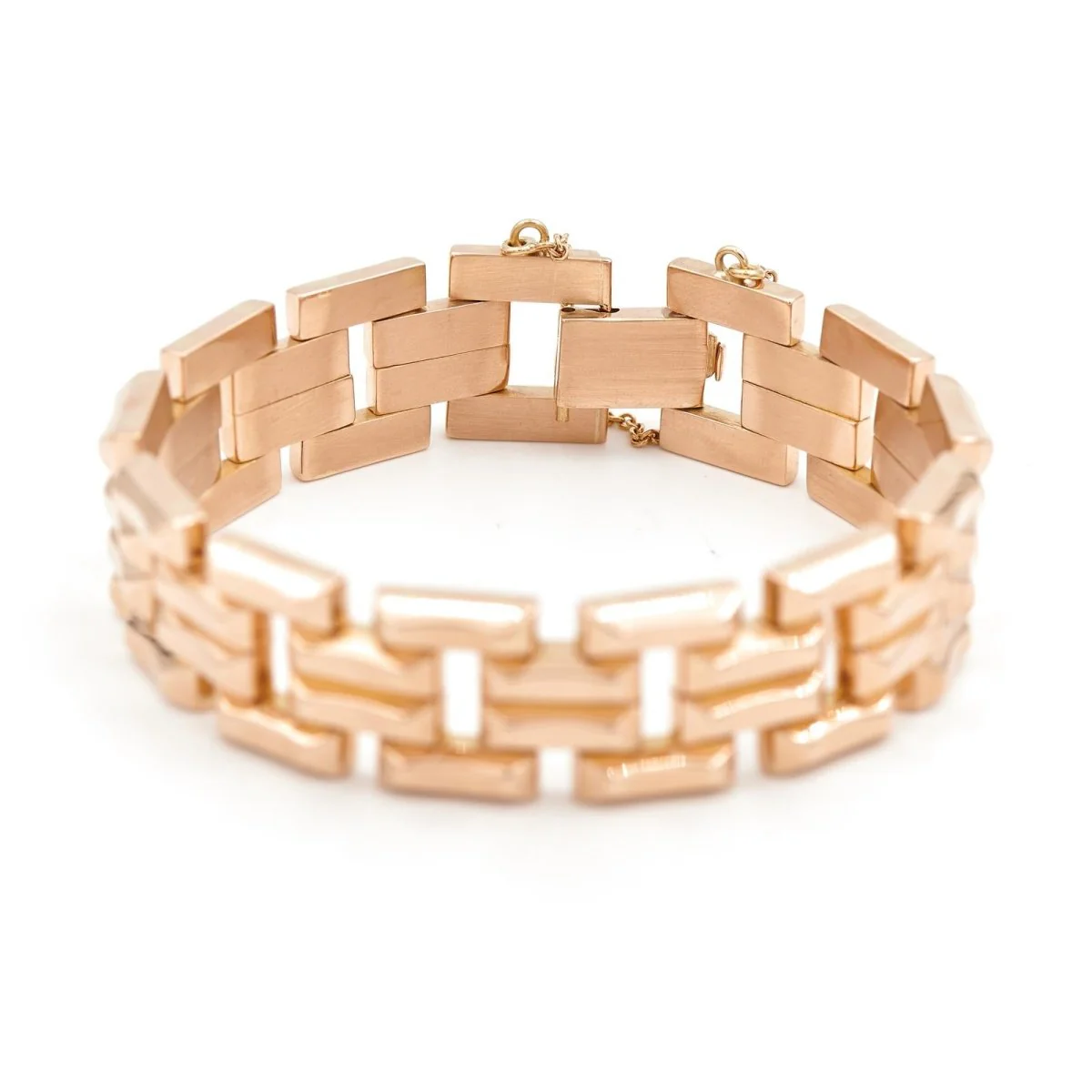 Bracelet Tank en or rose - Image 4