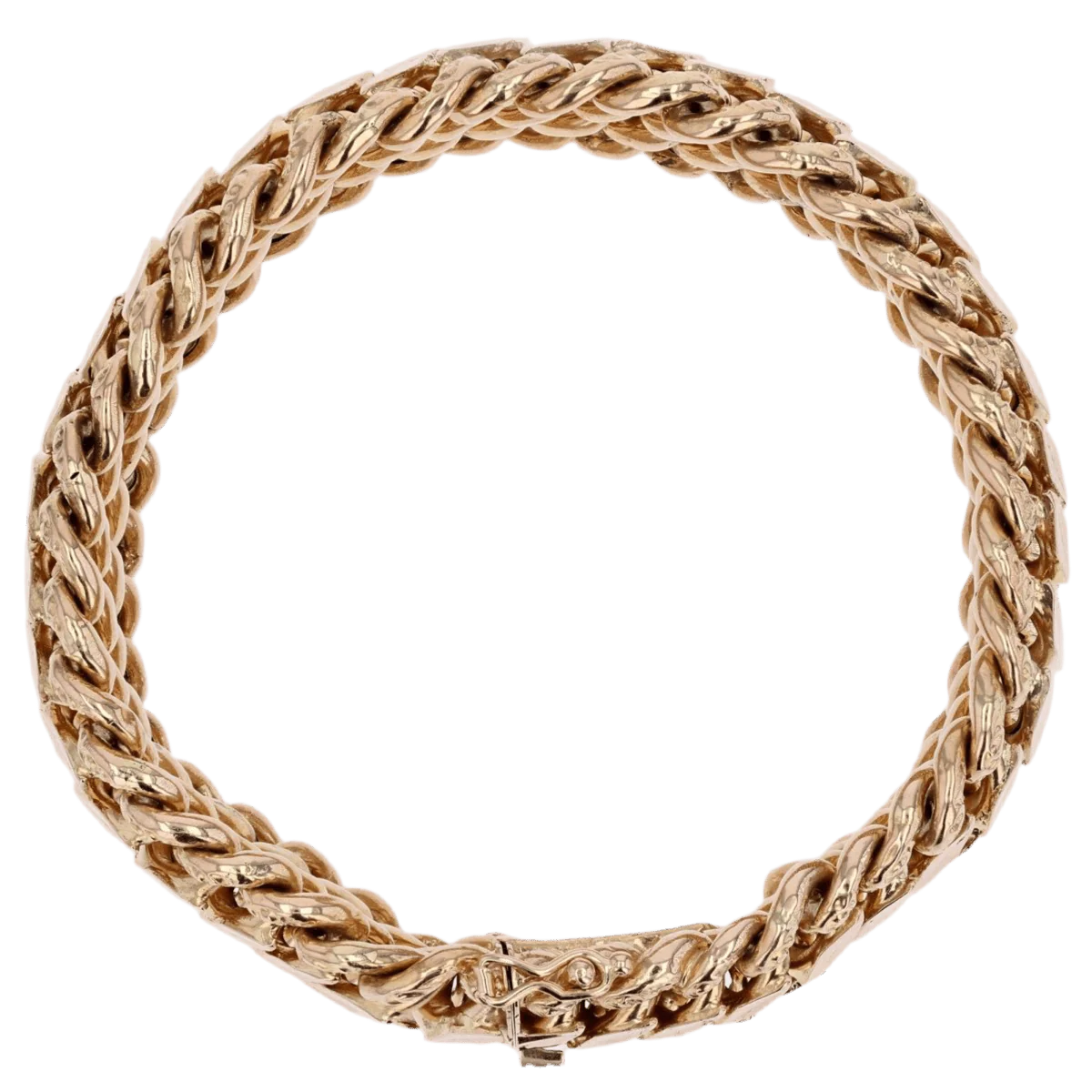 Bracelet Maille en or rose - Image 4