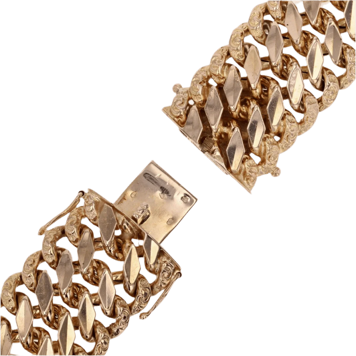 Bracelet Maille en or rose - Image 5
