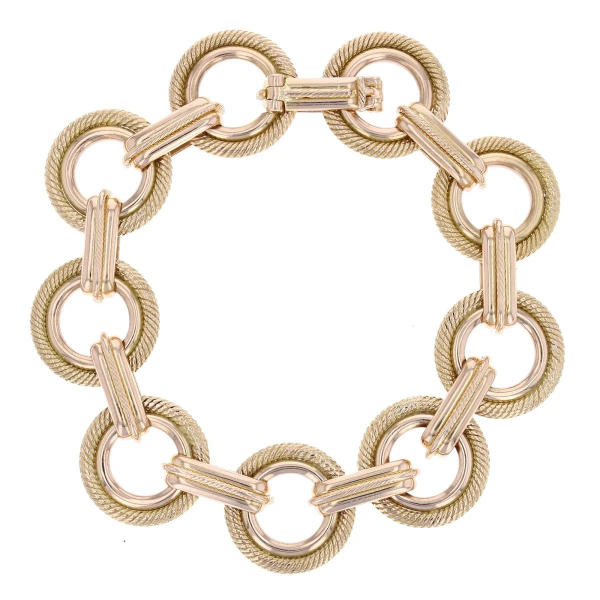 Bracelet Maille en or rose